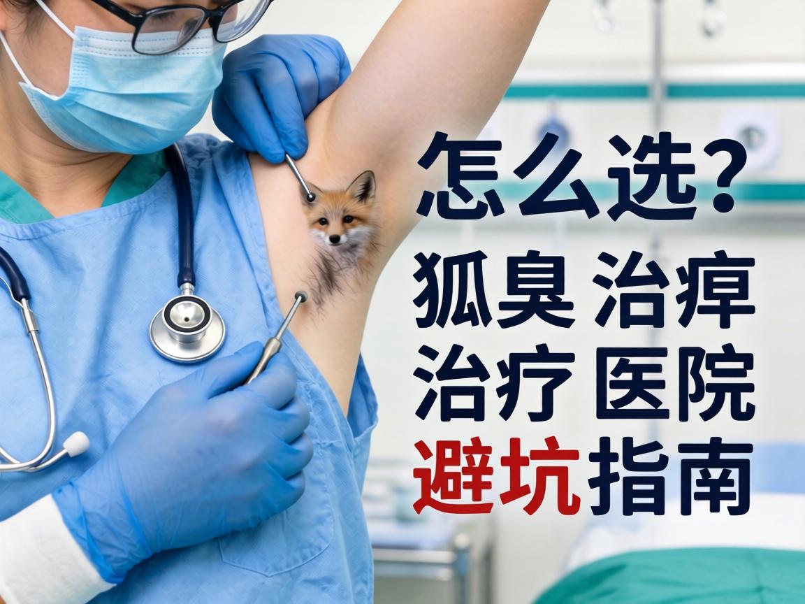 狐臭手术医院怎么选？狐臭治疗医院避坑指南