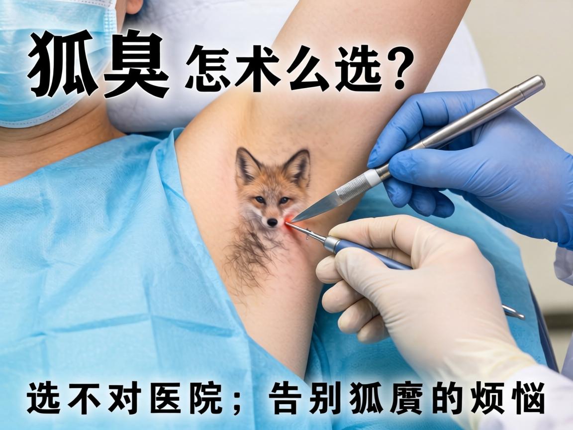 狐臭手术医院怎么选？选对医院，告别狐臭的烦恼