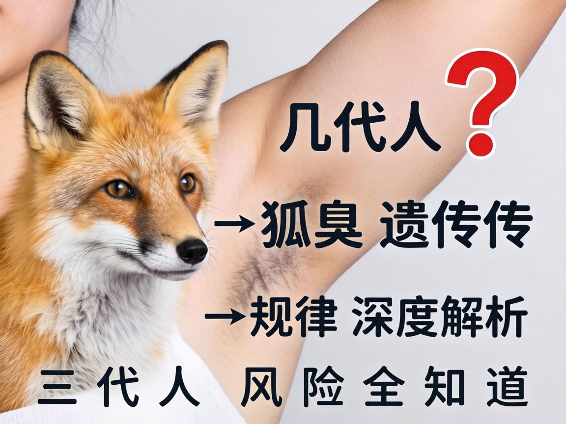 狐臭遗传几代人？狐臭遗传规律深度解析，三代人风险全知道