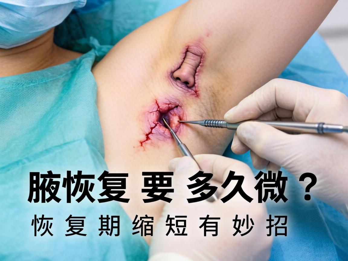 腋臭微创手术恢复要多久？恢复期缩短有妙招