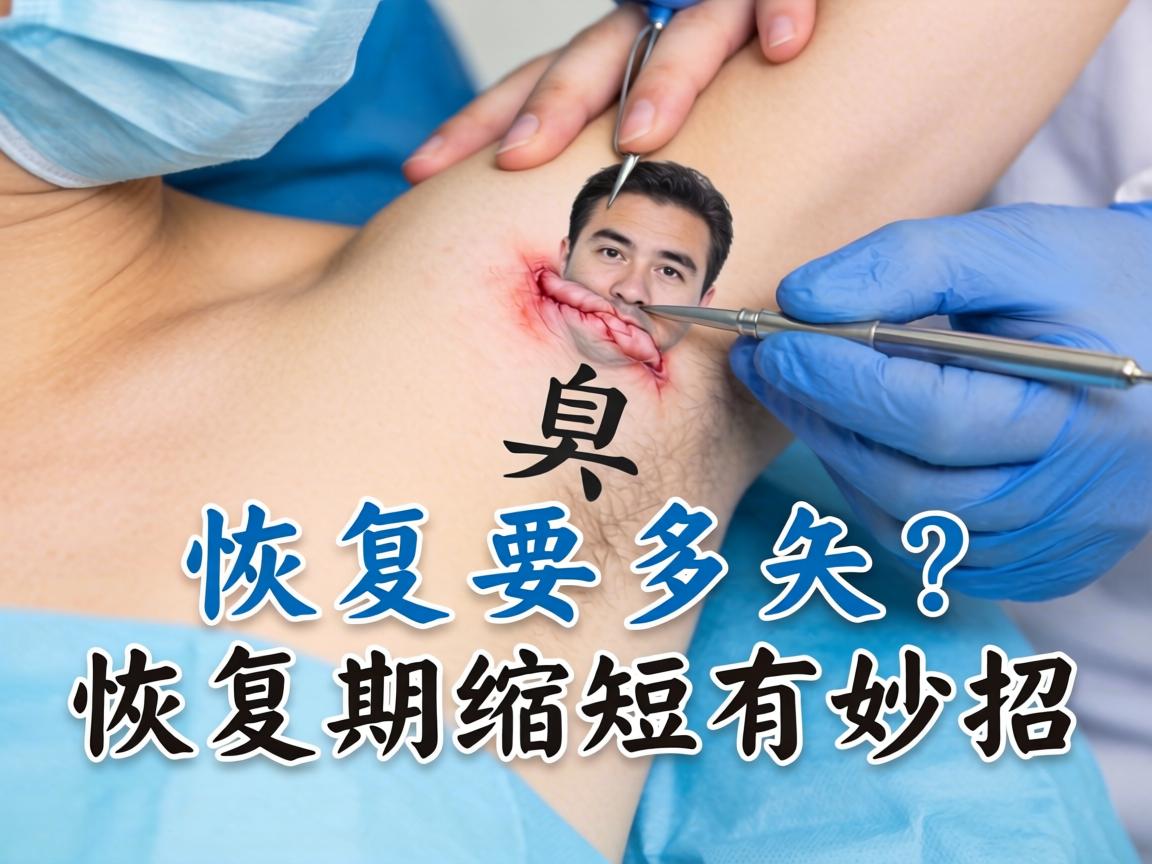 腋臭微创手术恢复要多久？恢复期缩短有妙招