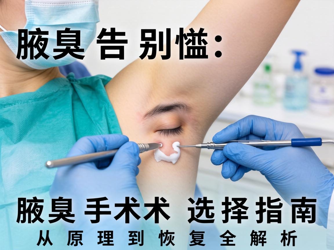 腋臭手术告别尴尬，腋臭手术选择指南，从原理到恢复全解析