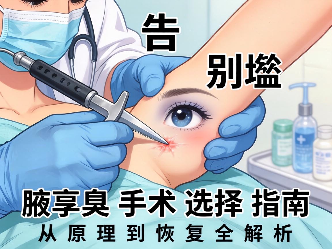 腋臭手术告别尴尬，腋臭手术选择指南，从原理到恢复全解析