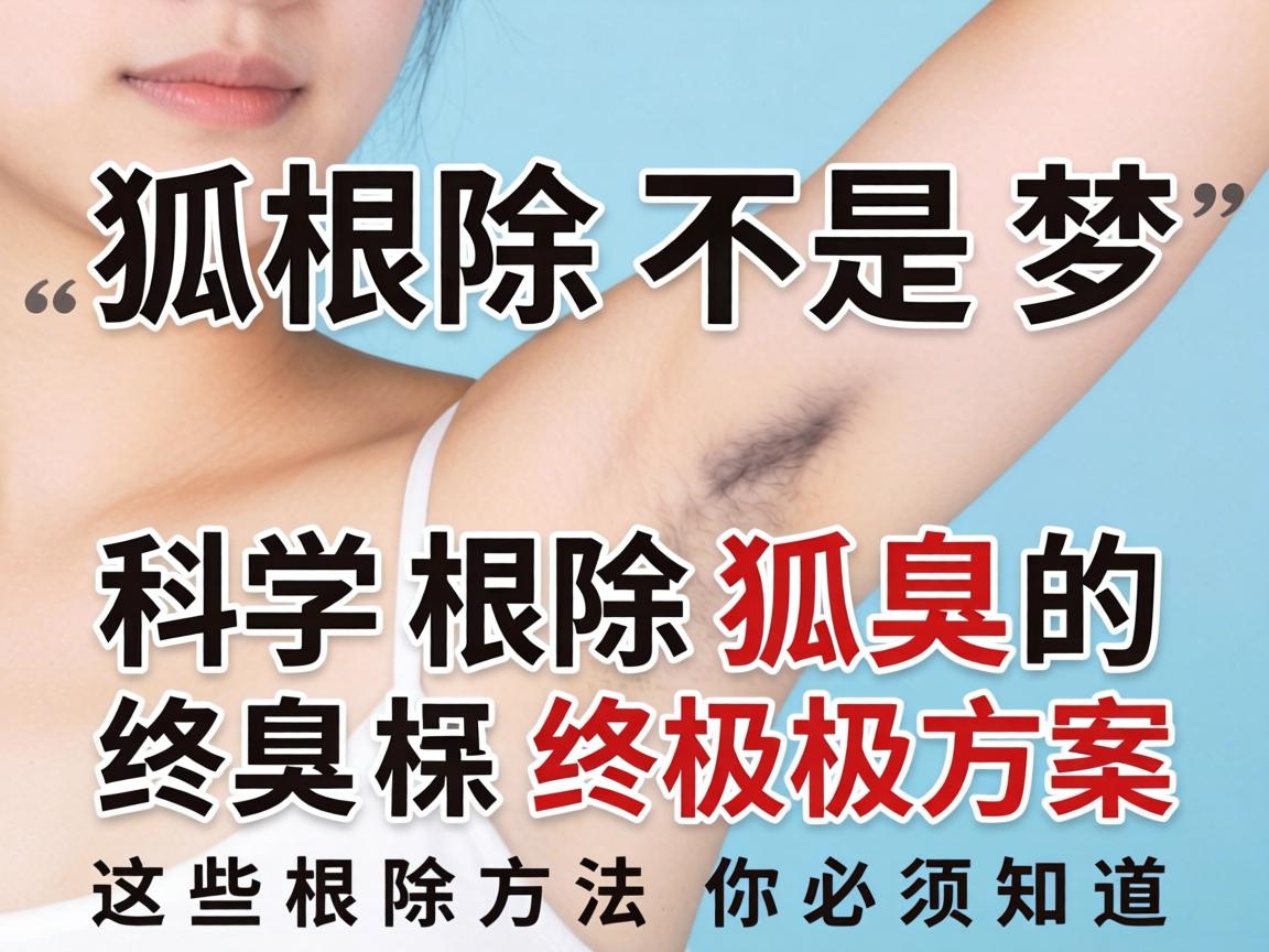 狐臭根除不是梦，科学根除狐臭的终极方案，这些根除方法你必须知道