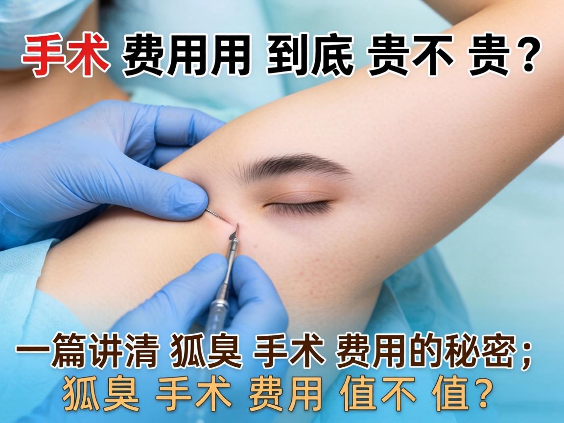 狐臭手术费用到底贵不贵？一篇讲清狐臭手术费用的秘密，狐臭手术费用值不值？