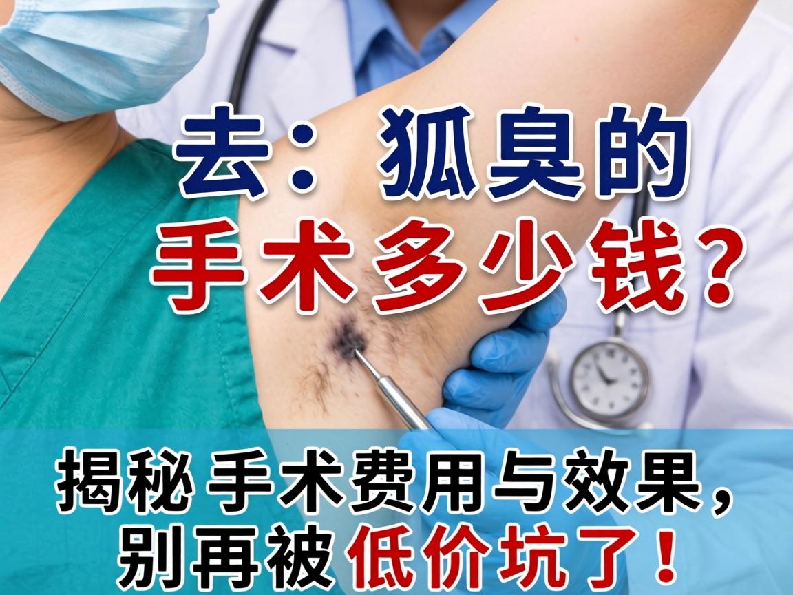 去狐臭的手术多少钱？揭秘手术费用与效果，别再被低价坑了！
