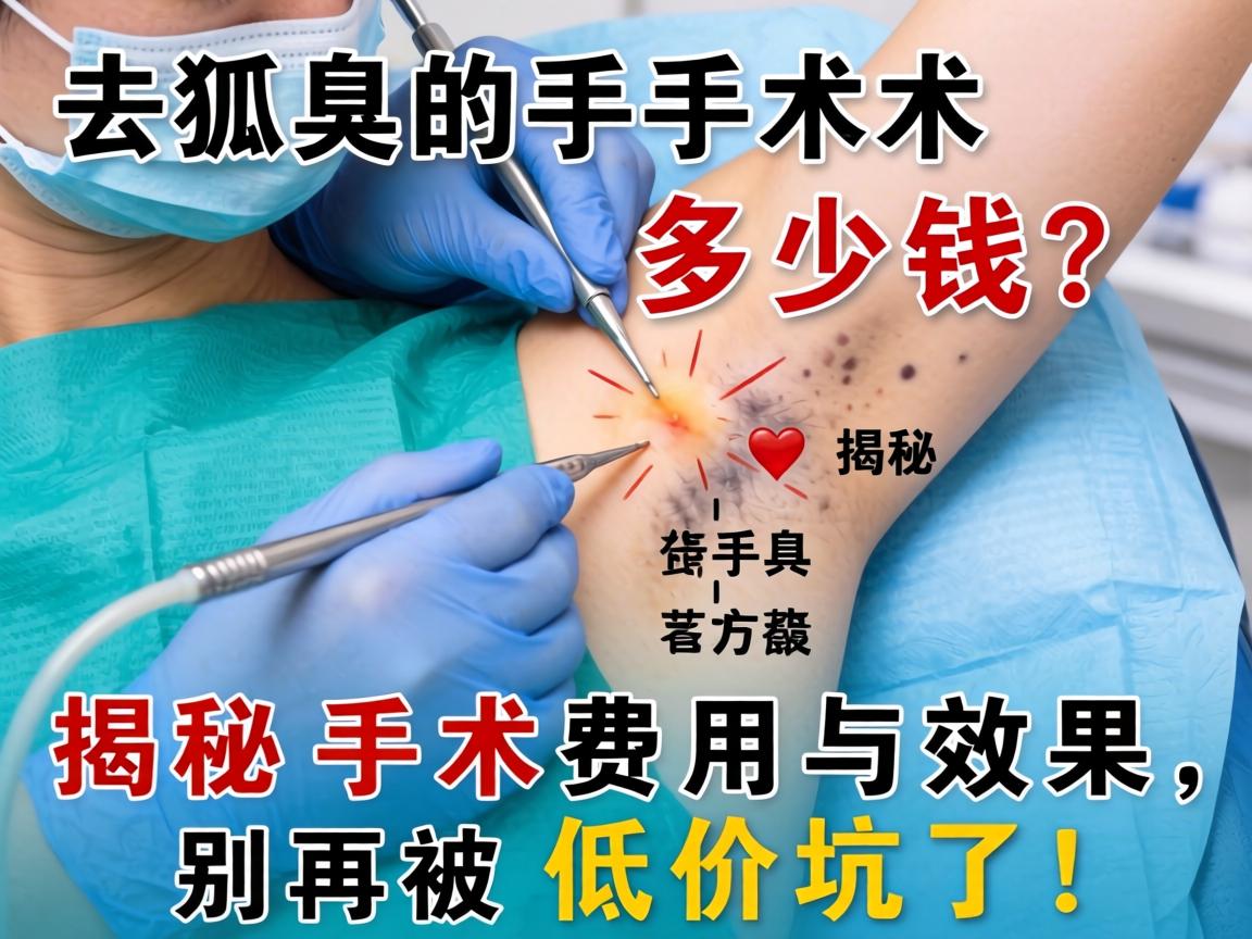 去狐臭的手术多少钱？揭秘手术费用与效果，别再被低价坑了！