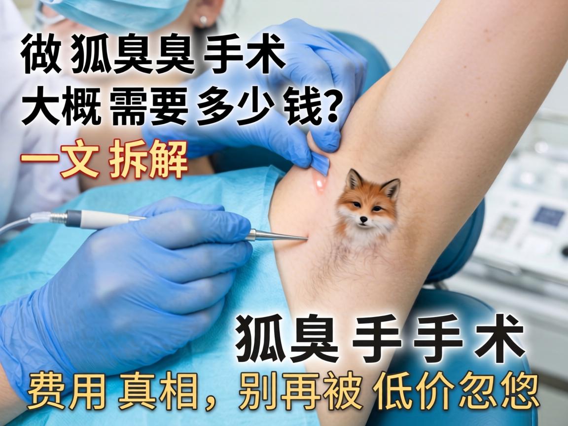 做狐臭手术大概需要多少钱？一文拆解狐臭手术费用真相，别再被低价忽悠