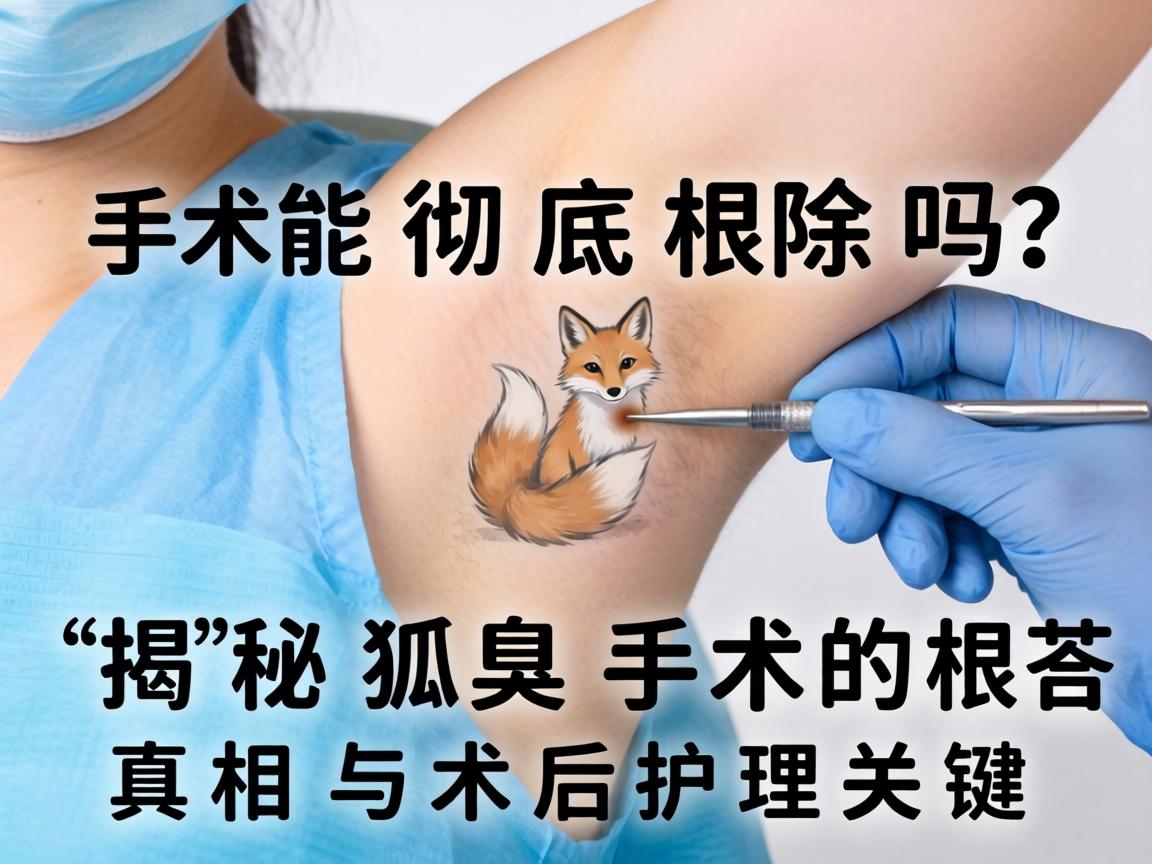 狐臭手术能彻底根除吗？揭秘狐臭手术的根治真相与术后护理关键