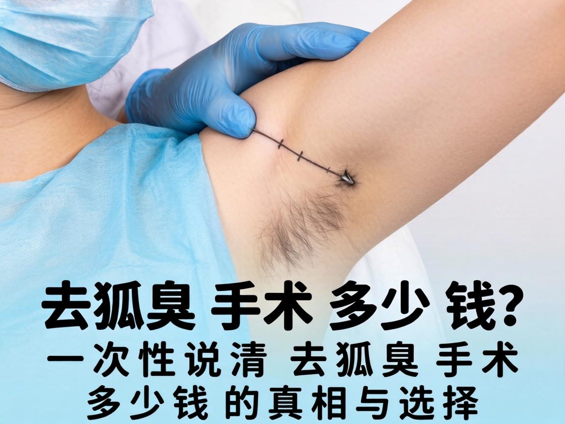 去狐臭手术多少钱？一次性说清去狐臭手术多少钱的真相与选择