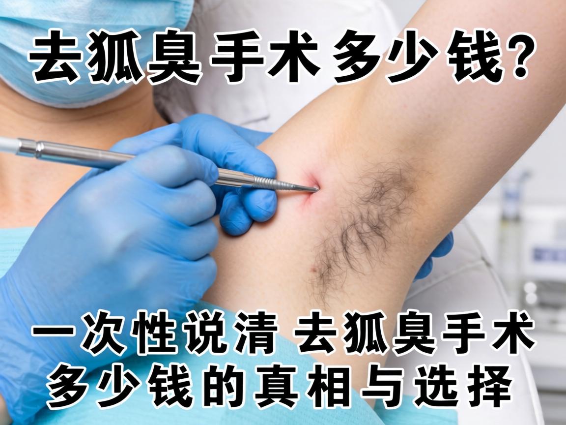 去狐臭手术多少钱？一次性说清去狐臭手术多少钱的真相与选择