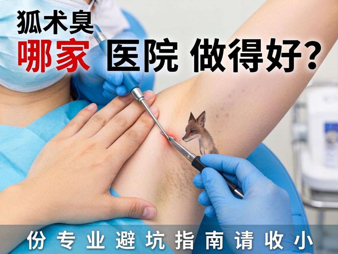 狐臭手术哪家医院做得好？这份专业避坑指南请收好