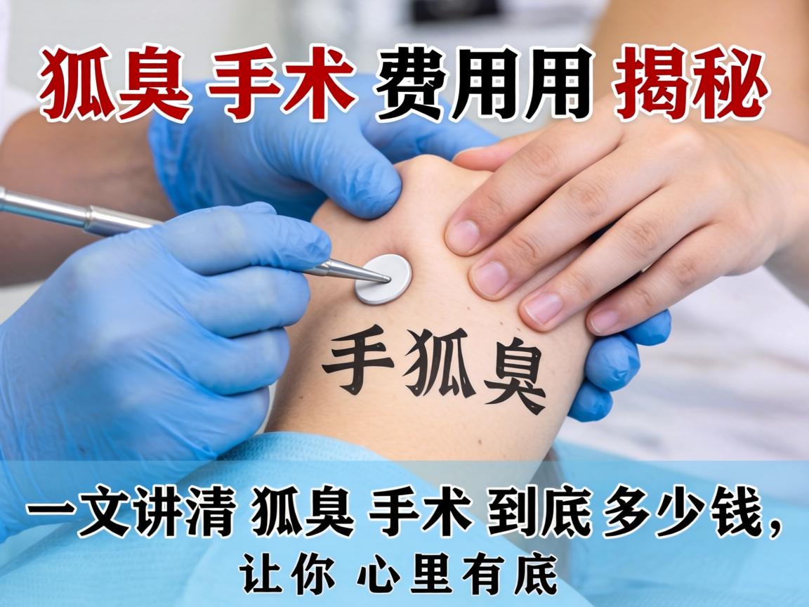 狐臭手术费用揭秘，一文讲清狐臭手术到底多少钱，让你心里有底