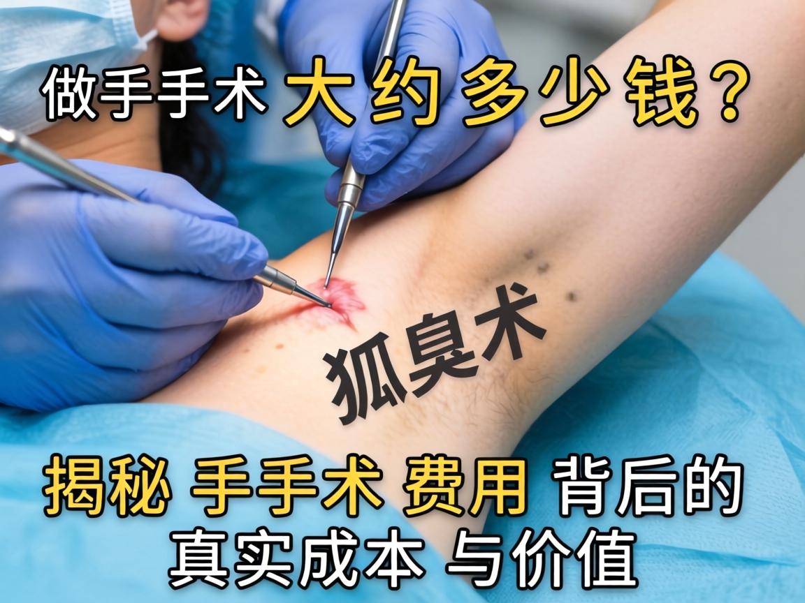 狐臭做手术大约多少钱？揭秘手术费用背后的真实成本与价值