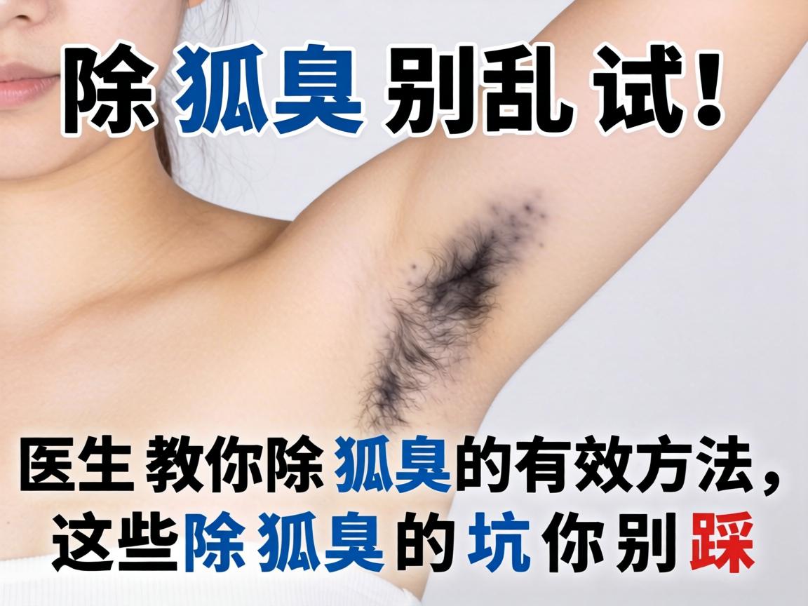 除狐臭别乱试！医生教你除狐臭的有效方法，这些除狐臭的坑你别踩