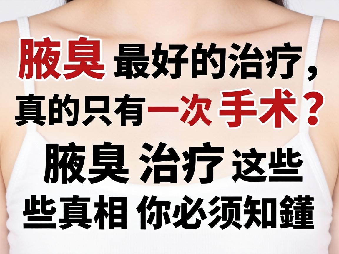 腋臭最好的治疗，真的只有一次手术？腋臭治疗这些真相你必须知道