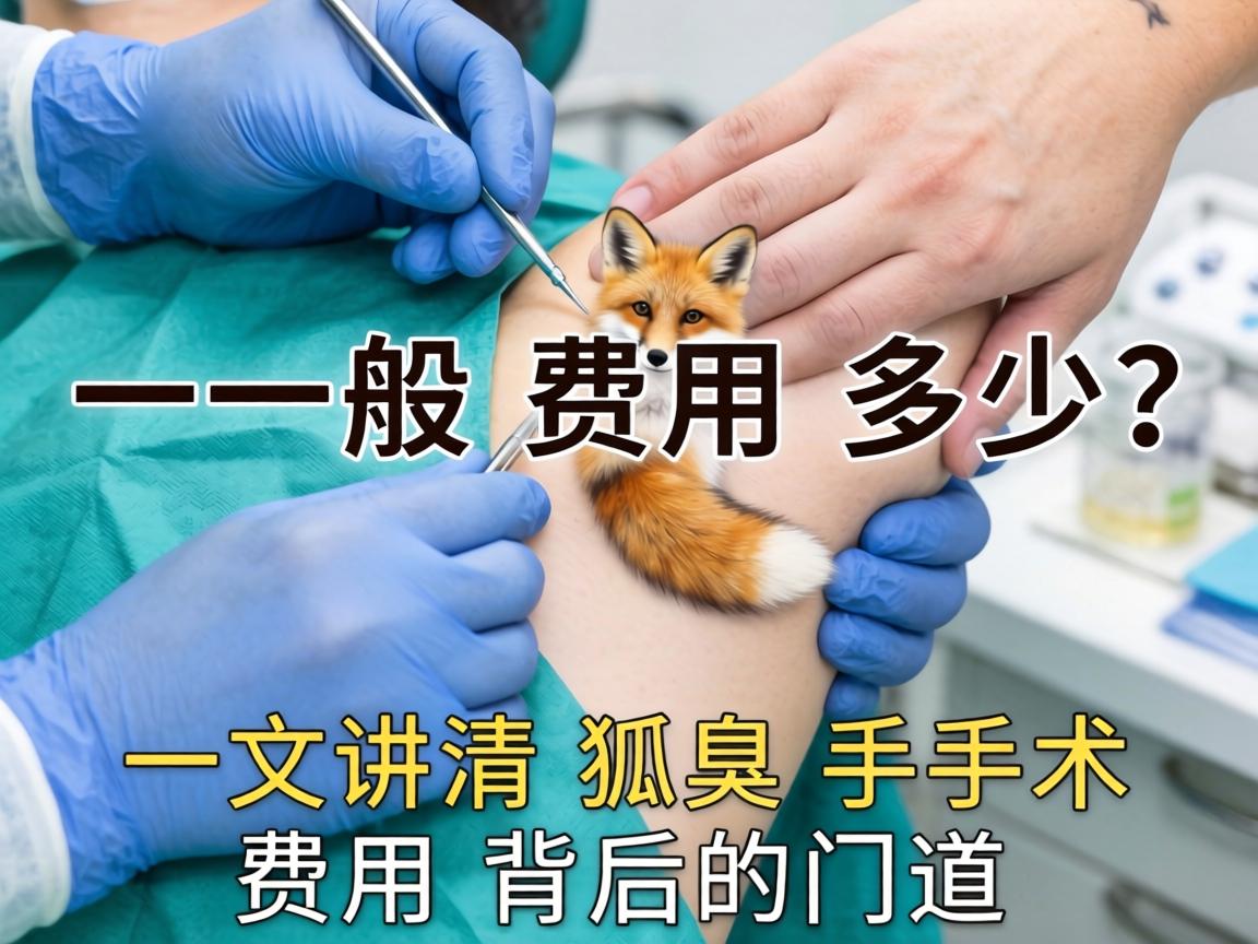 狐臭手术一般费用多少？一文讲清狐臭手术费用背后的门道