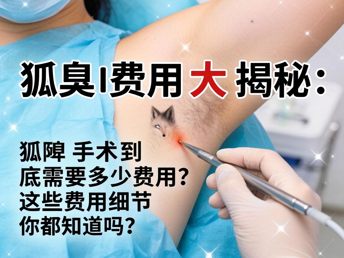 狐臭手术费用大揭秘，狐臭手术到底需要多少费用？这些费用细节你都知道吗？