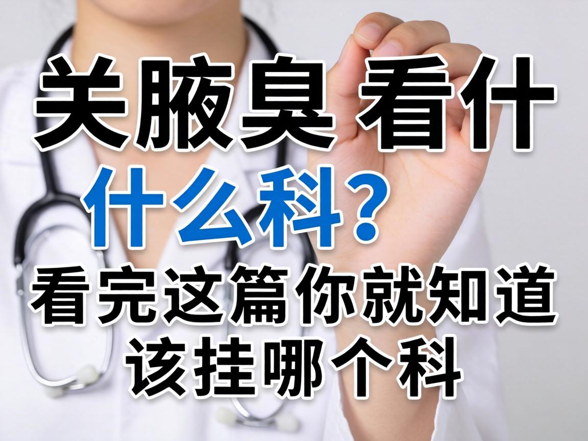腋臭该看什么科？看完这篇你就知道该挂哪个科