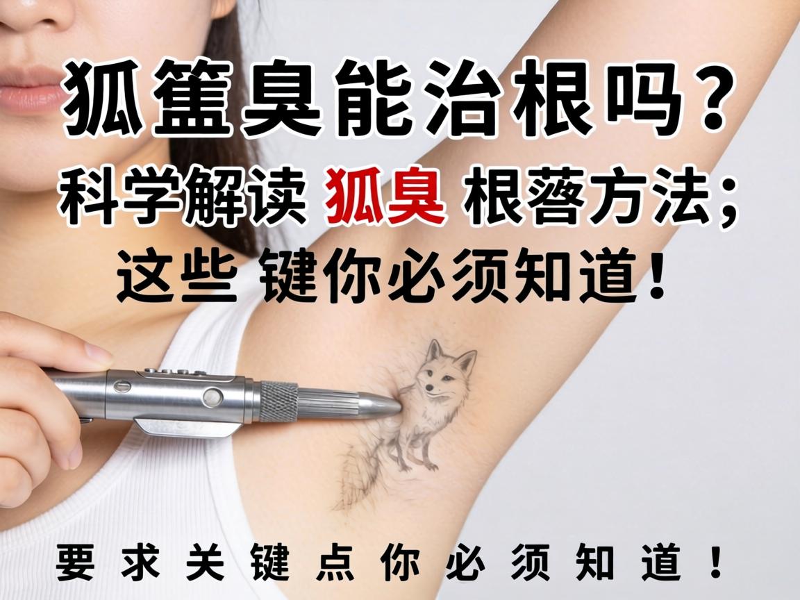 狐臭能治根吗？科学解读狐臭根治方法，这些关键点你必须知道！