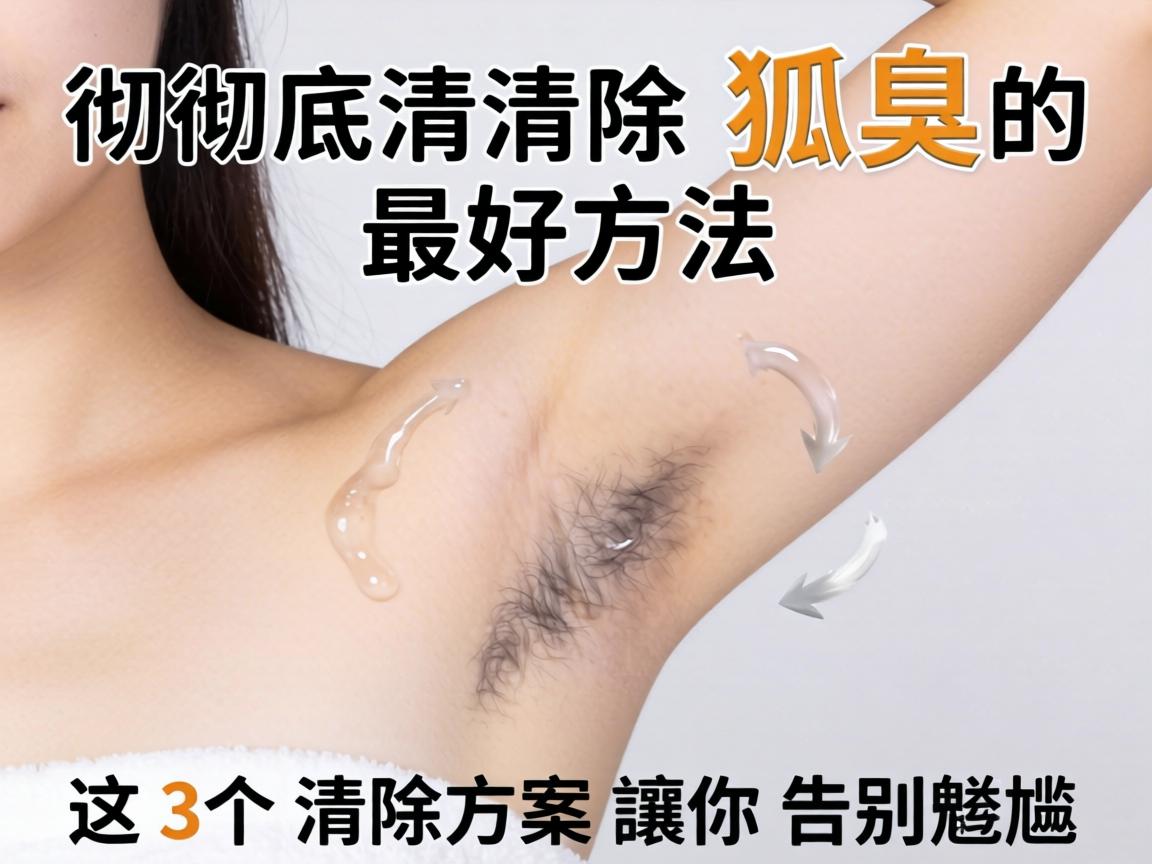 彻底清除狐臭的最好方法，这3个清除方案让你告别尴尬