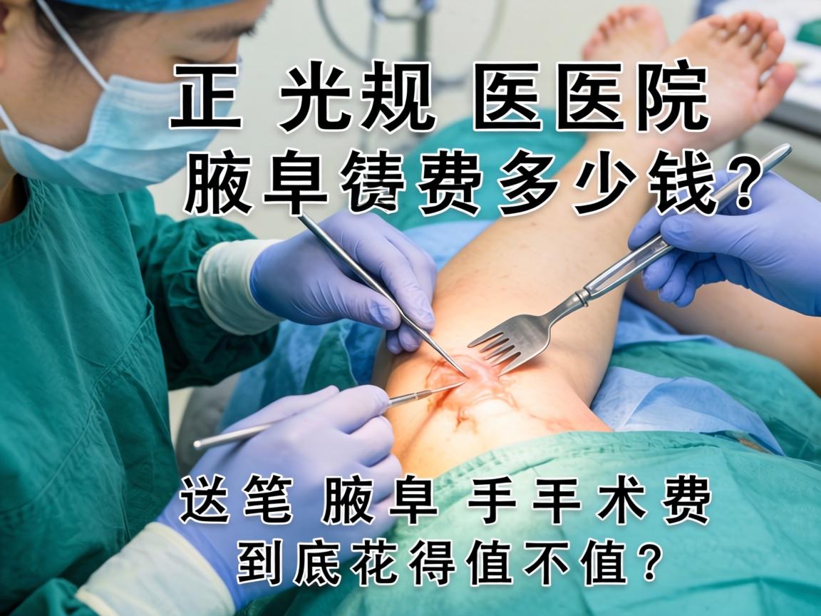 正规医院腋臭手术费多少钱？这笔腋臭手术费到底花得值不值？