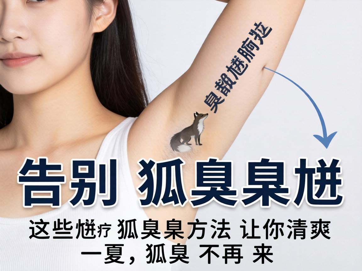 告别狐臭尴尬，这些狐臭方法让你清爽一夏，狐臭不再来