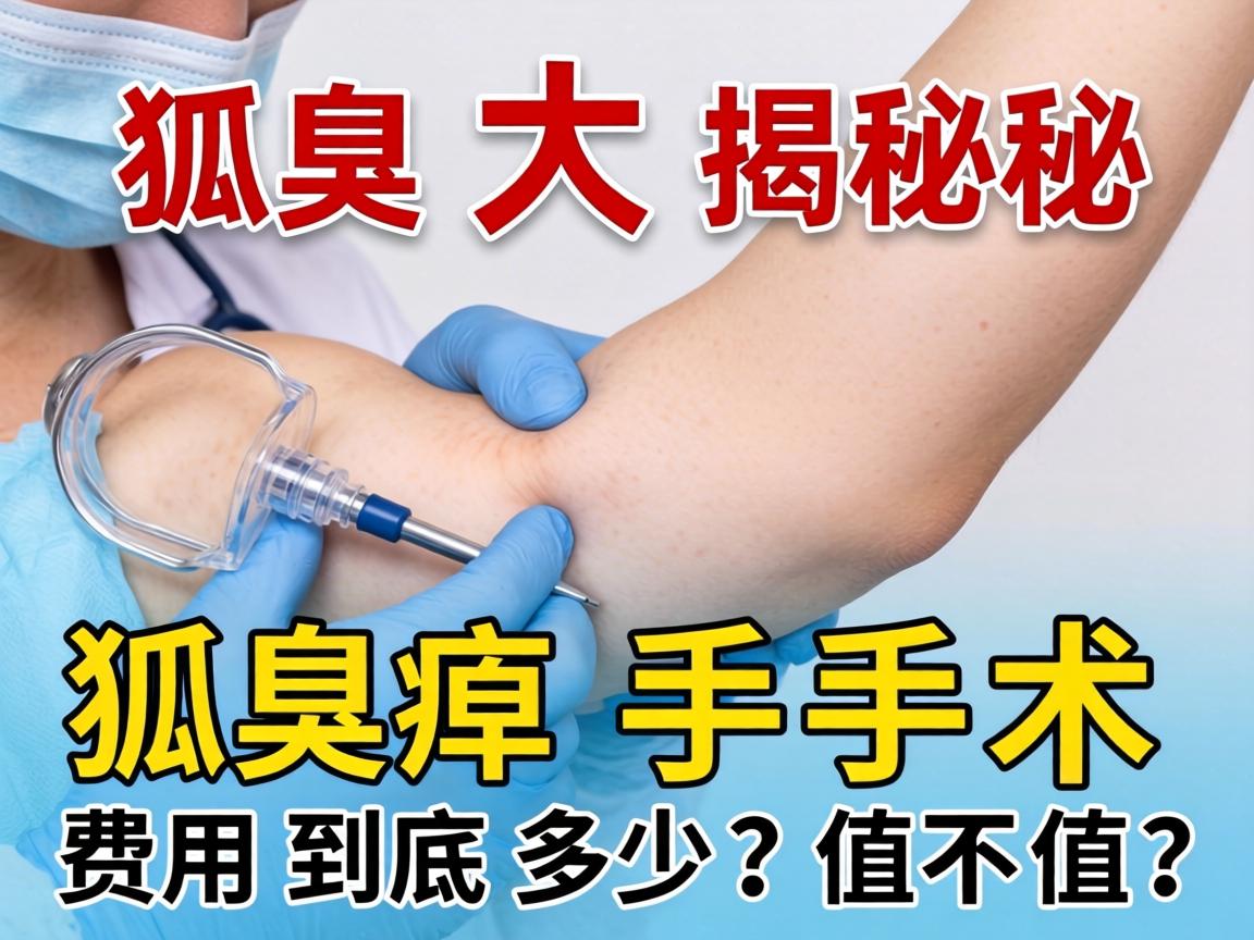 狐臭手术价格大揭秘，狐臭手术费用到底多少？值不值？