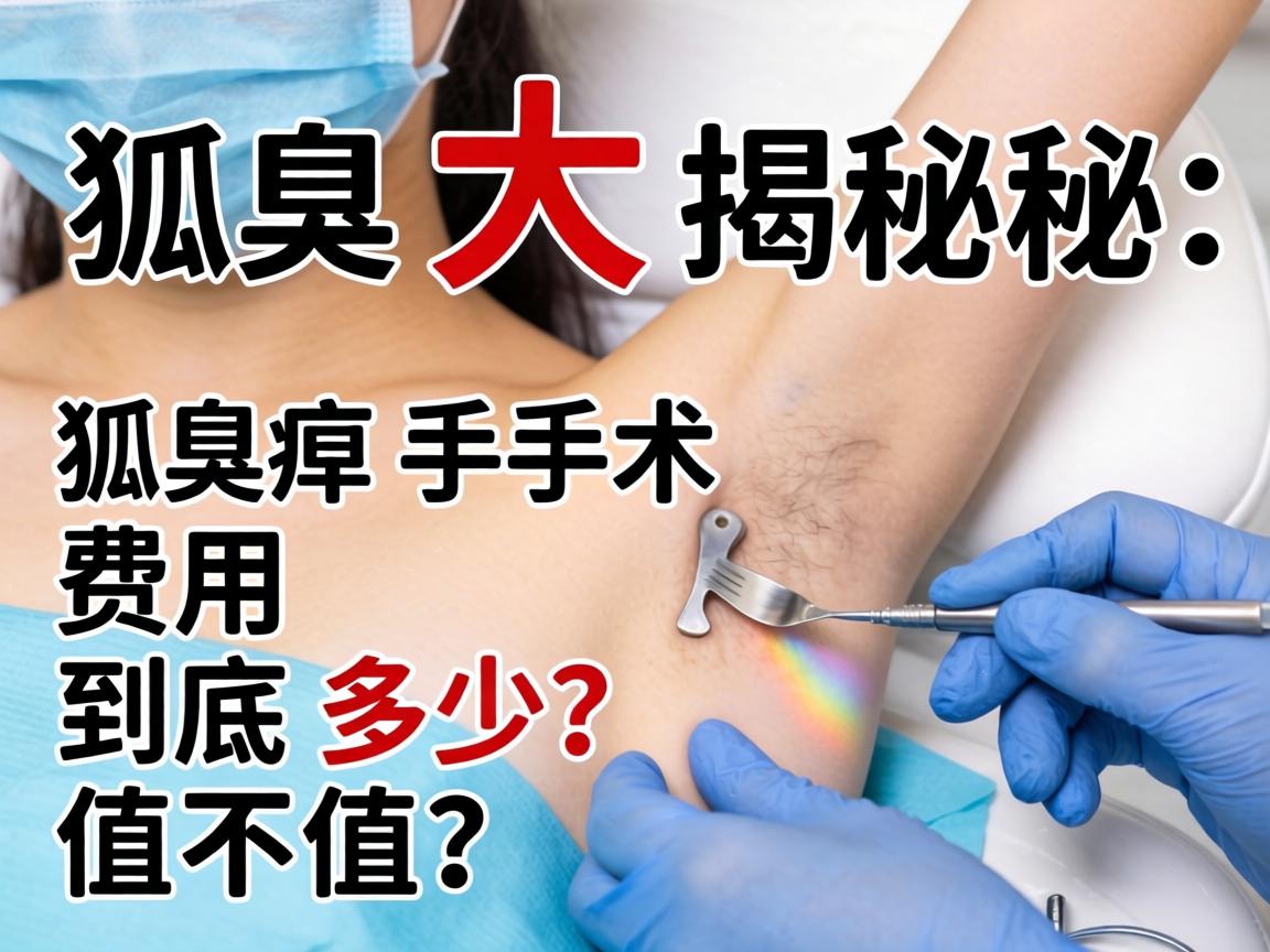 狐臭手术价格大揭秘，狐臭手术费用到底多少？值不值？