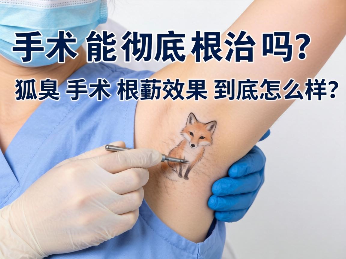 狐臭手术能彻底根治吗？狐臭手术根治效果到底怎么样？