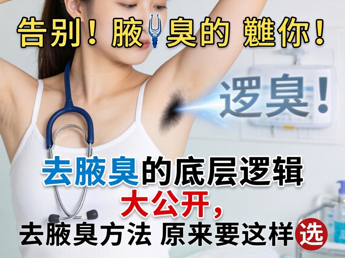 告别腋臭尴尬！去腋臭的底层逻辑大公开，去腋臭方法原来要这样选