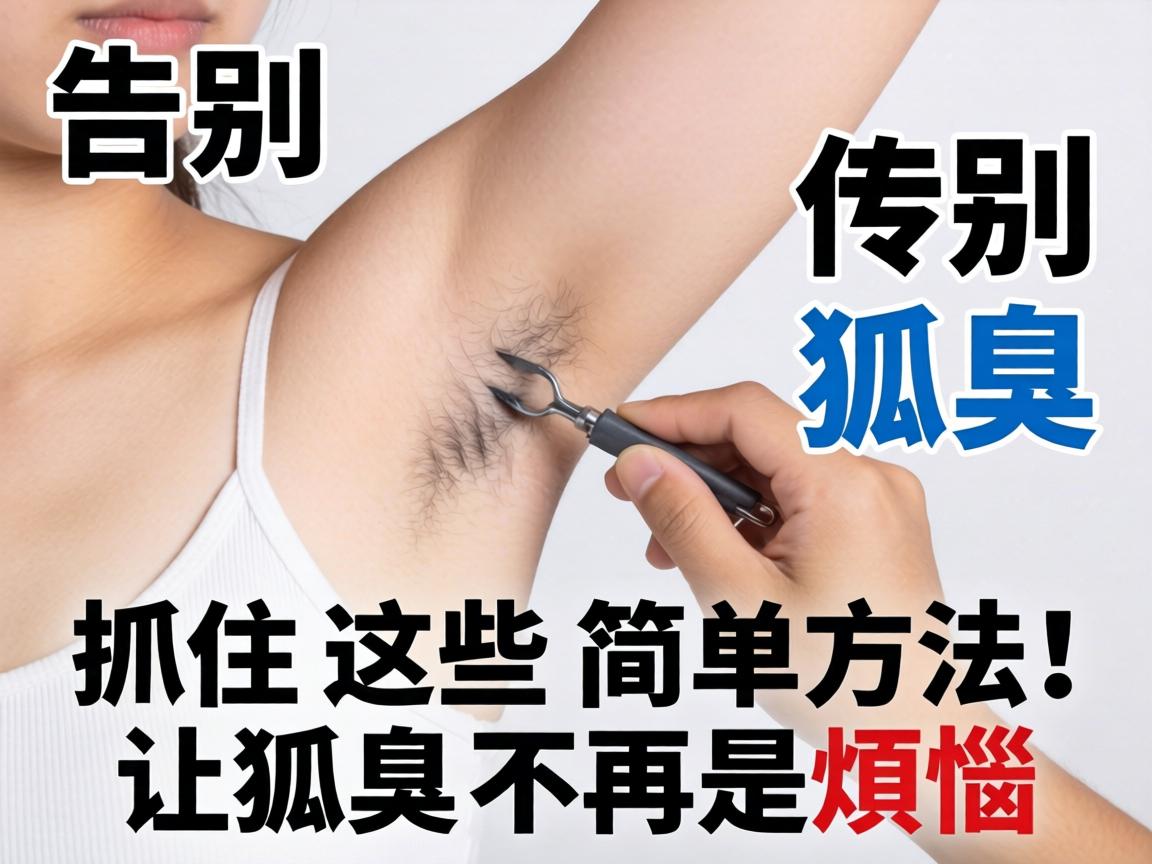 告别狐臭，抓住这些简单方法！让狐臭不再是烦恼