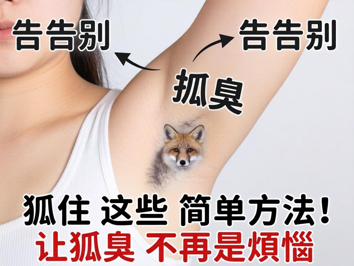 告别狐臭，抓住这些简单方法！让狐臭不再是烦恼