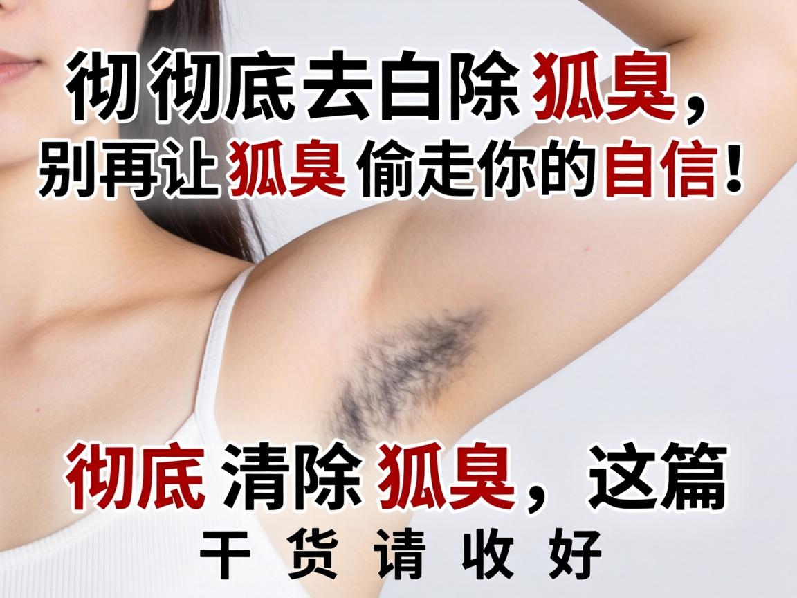 彻底去除狐臭，别再让狐臭偷走你的自信！彻底清除狐臭，这篇干货请收好
