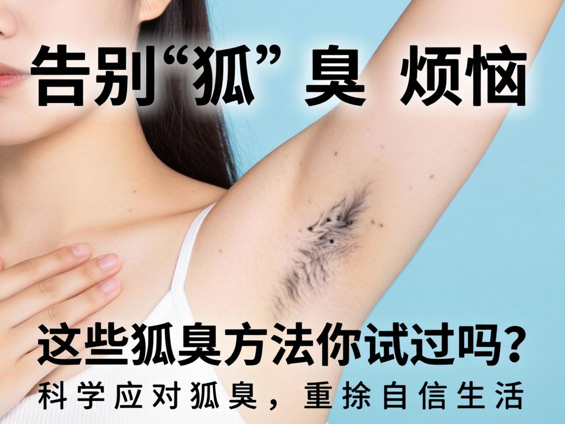 告别狐臭烦恼，这些狐臭方法你试过吗？科学应对狐臭，重拾自信生活