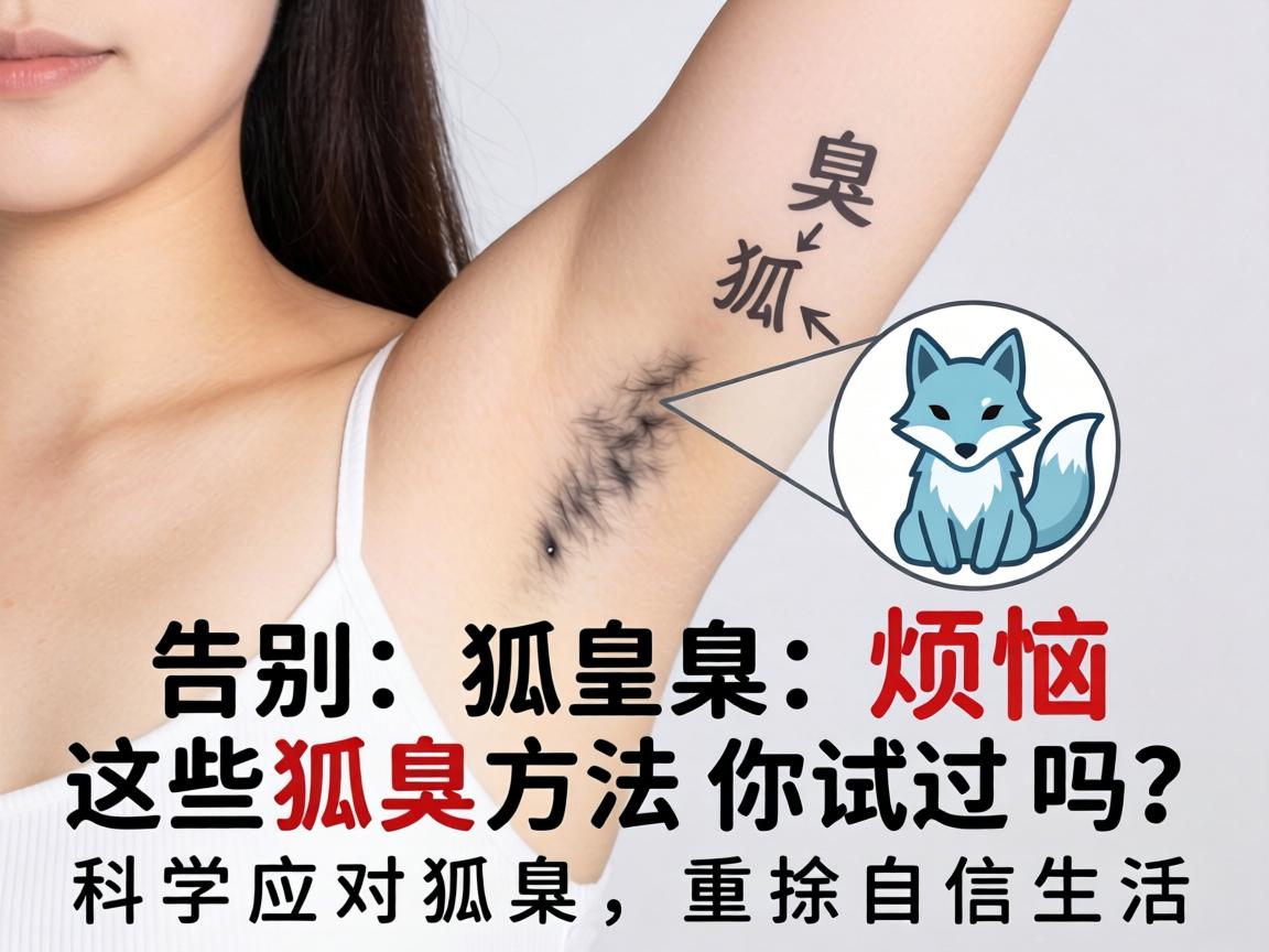 告别狐臭烦恼，这些狐臭方法你试过吗？科学应对狐臭，重拾自信生活