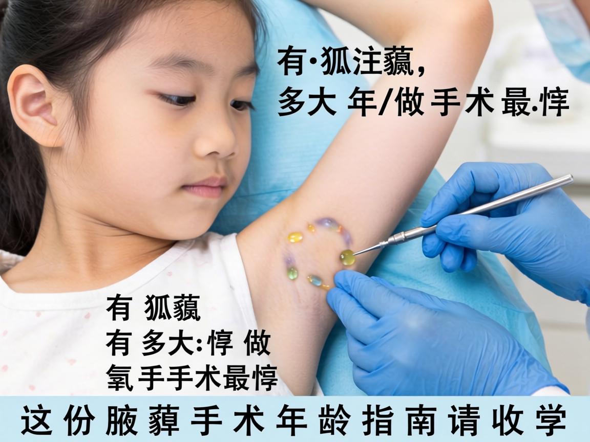 女孩有狐臭，多大年龄做手术最好？这份腋臭手术年龄指南请收好
