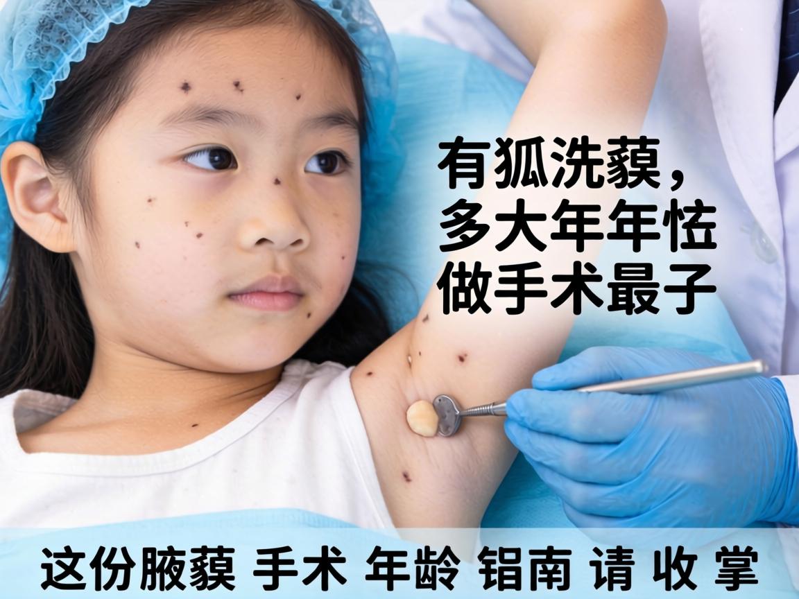 女孩有狐臭，多大年龄做手术最好？这份腋臭手术年龄指南请收好