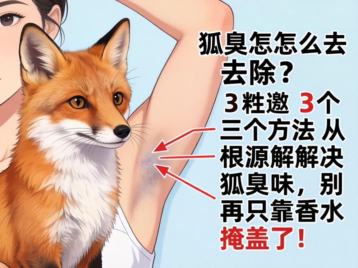 狐臭味怎么去除？这3个方法从根源解决狐臭味，别再只靠香水掩盖了！