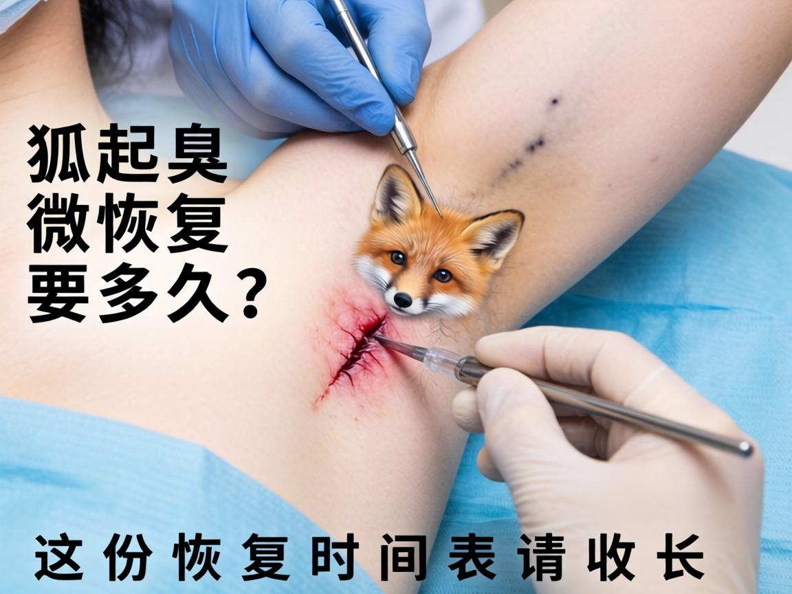 狐臭微创手术恢复要多久？这份恢复时间表请收好