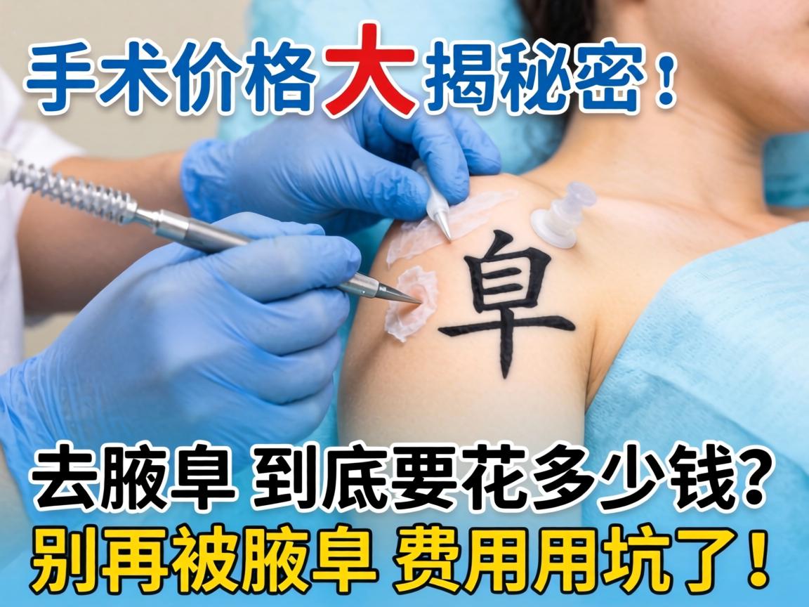 腋臭手术价格大揭秘，去腋臭到底要花多少钱？别再被腋臭费用坑了！