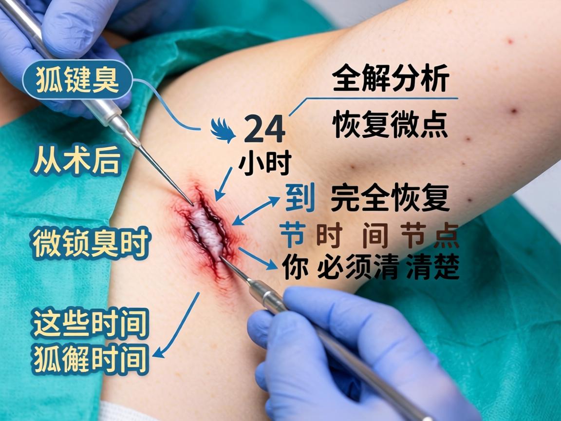 狐臭微创手术恢复时间全解析，从术后24小时到完全恢复，这些时间节点你必须清楚