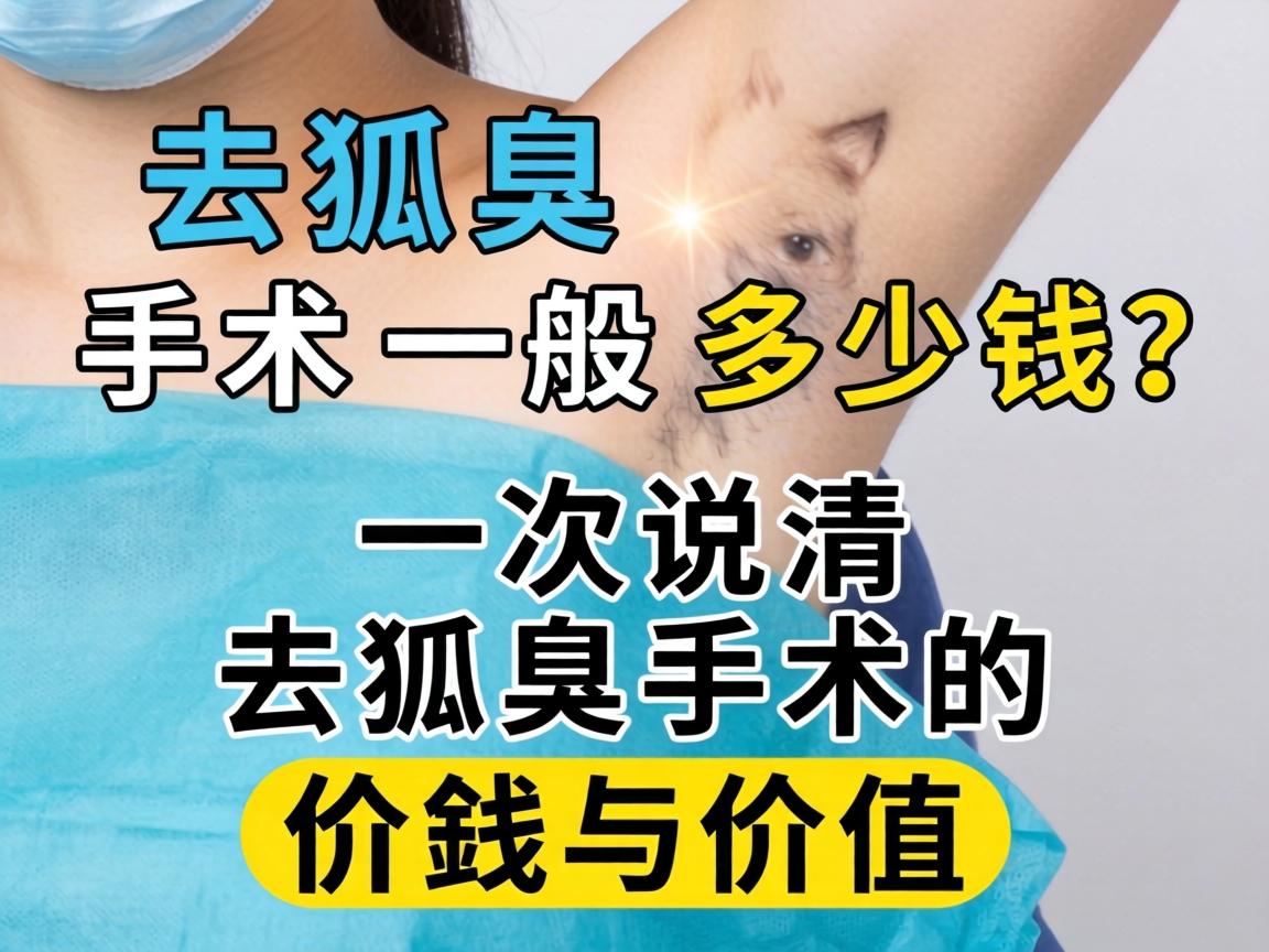 去狐臭手术一般多少钱?一次说清去狐臭手术的价钱与价值 去狐臭手术一般多少钱?一次说清去狐臭手术的价钱与价值