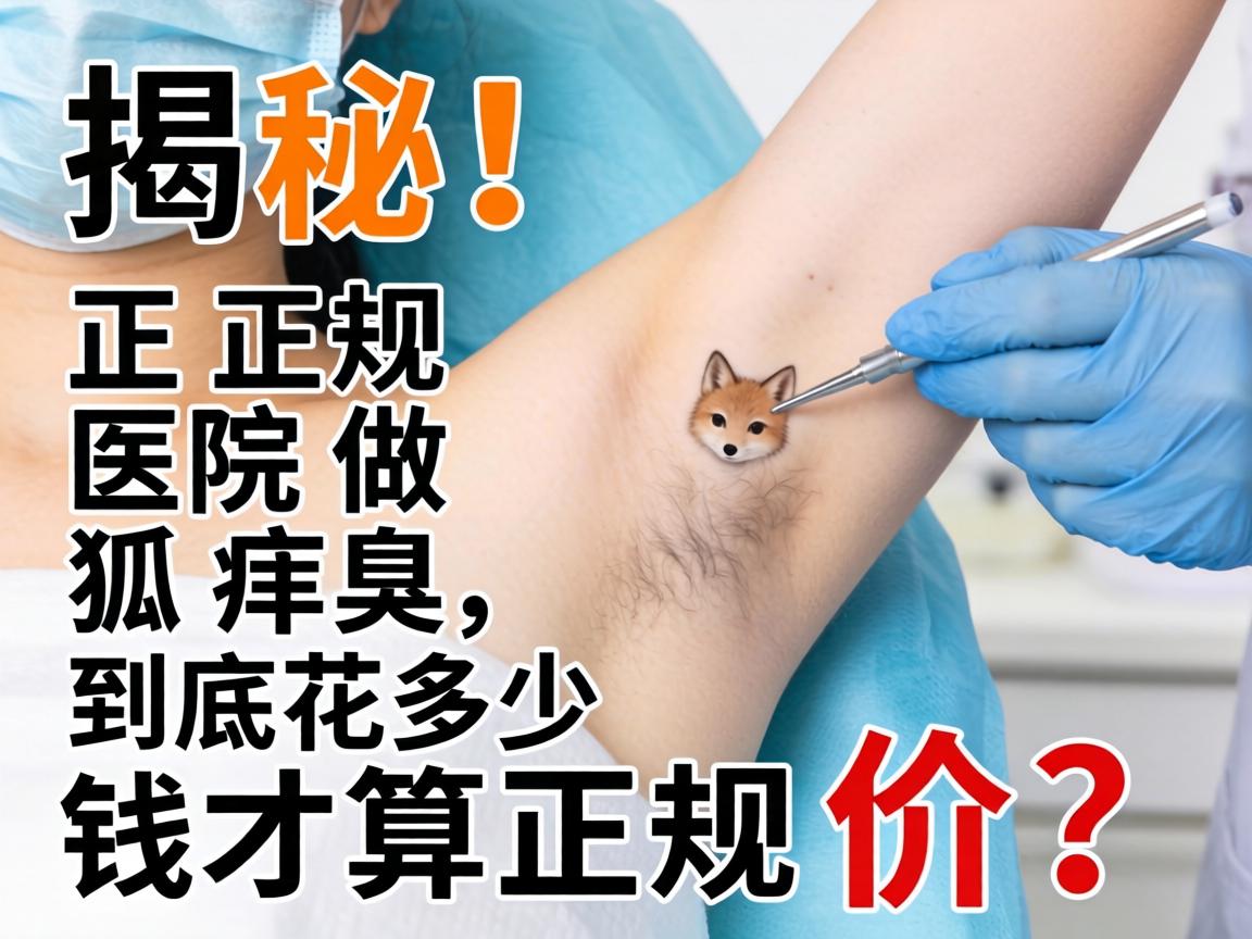 揭秘!正规医院做狐臭,到底花多少钱才算正规价? 揭秘!正规医院做狐臭,到底花多少钱才算正规价?