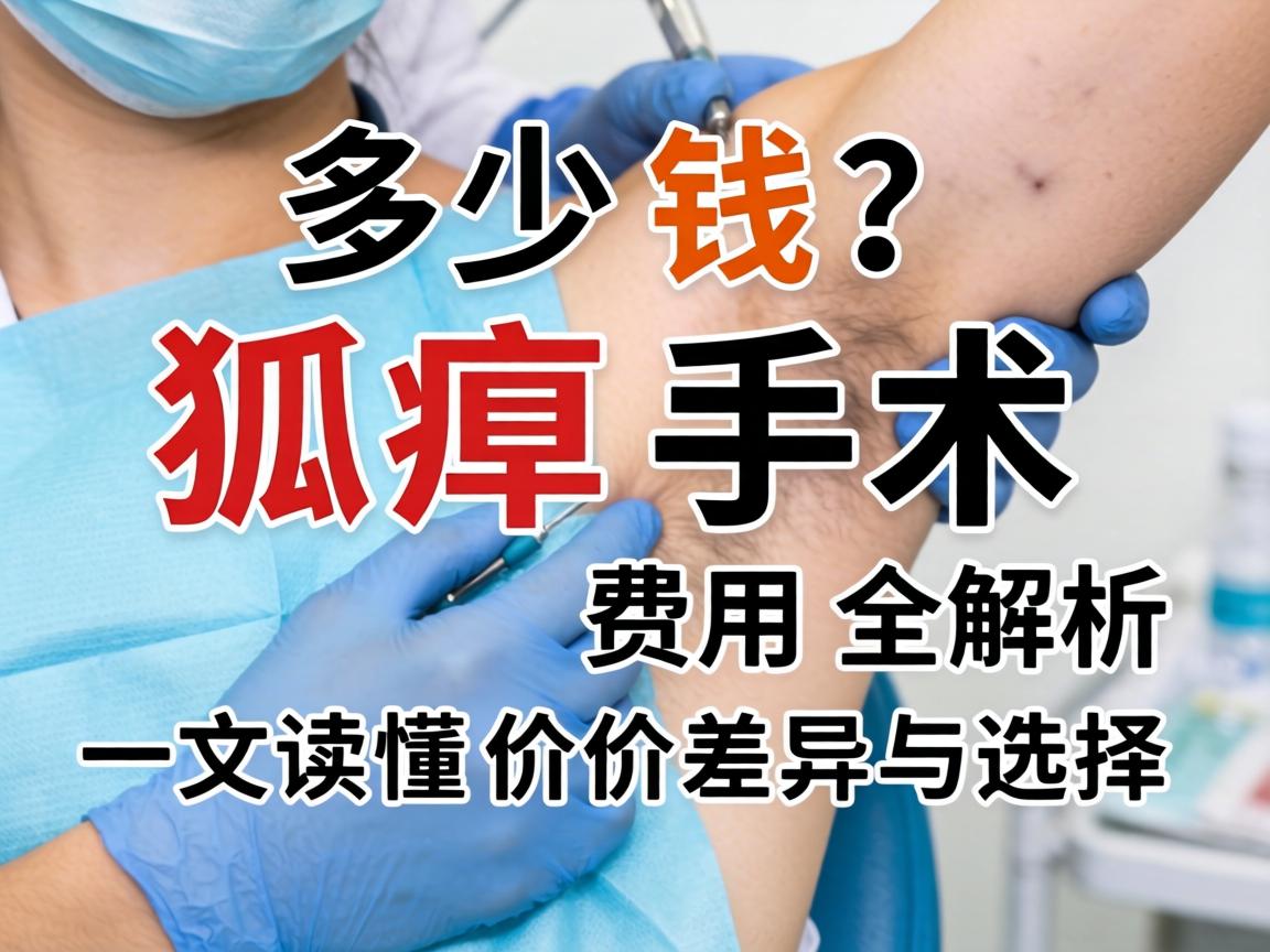 狐臭手术多少钱?狐臭手术费用全解析,一文读懂价格差异与选择 狐臭手术多少钱?狐臭手术费用全解析,一文读懂价格差异与选择
