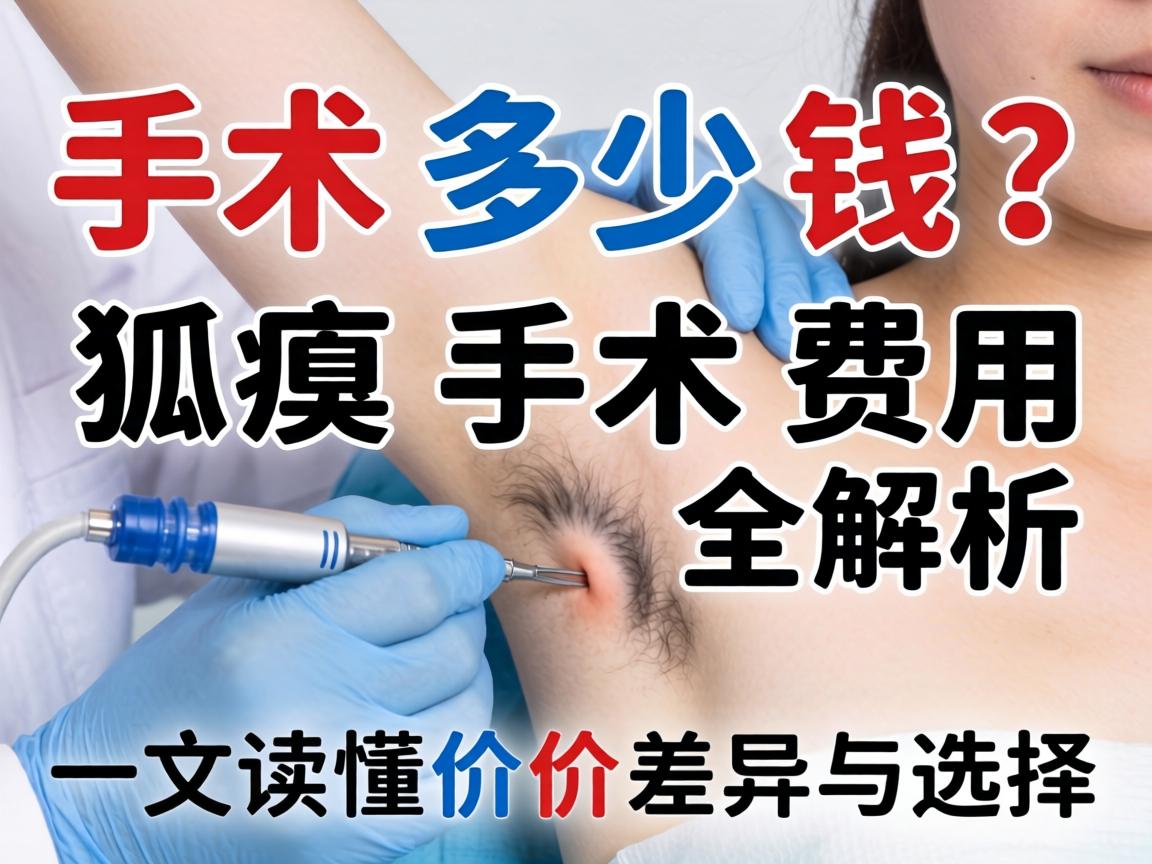 狐臭手术多少钱?狐臭手术费用全解析,一文读懂价格差异与选择 狐臭手术多少钱?狐臭手术费用全解析,一文读懂价格差异与选择