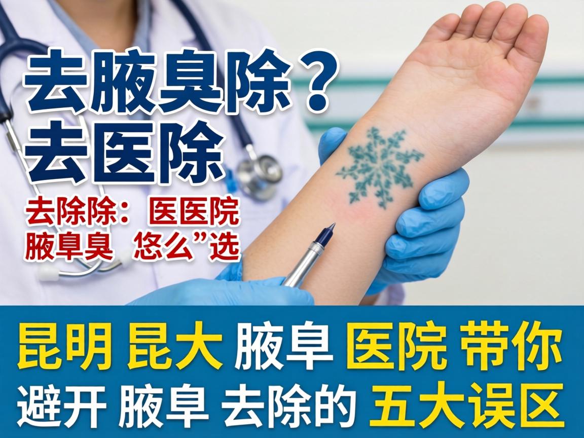 腋臭去除医院怎么选?昆明昆大腋臭医院带你避开腋臭去除的五大误区 腋臭去除医院怎么选?昆明昆大腋臭医院带你避开腋臭去除的五大误区