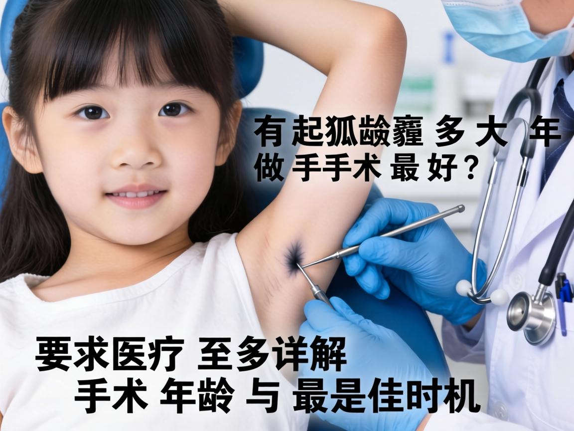 女孩有狐臭多大年龄做手术最好?医生详解手术年龄与最佳时机 女孩有狐臭多大年龄做手术最好?医生详解手术年龄与最佳时机