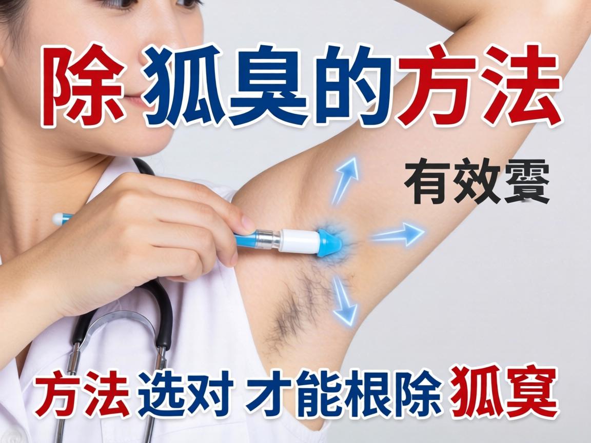 除狐臭的有效方法，方法选对才能根除狐臭