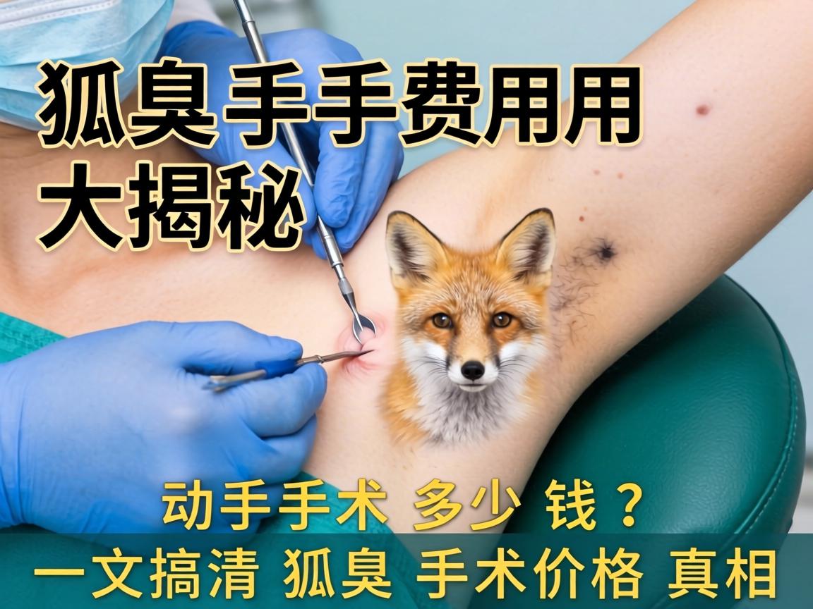 狐臭手术费用大揭秘,动手术多少钱?一文搞清狐臭手术价格真相 狐臭手术费用大揭秘,动手术多少钱?一文搞清狐臭手术价格真相